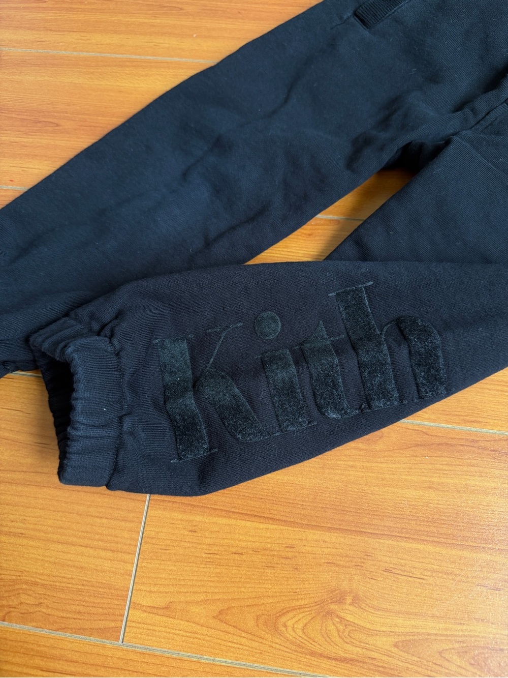 KITH Black Jogger Pants 4T Kids